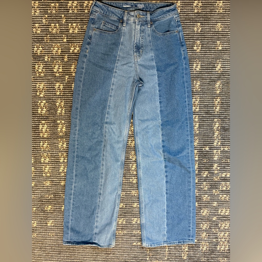Two-Tone Jeans
